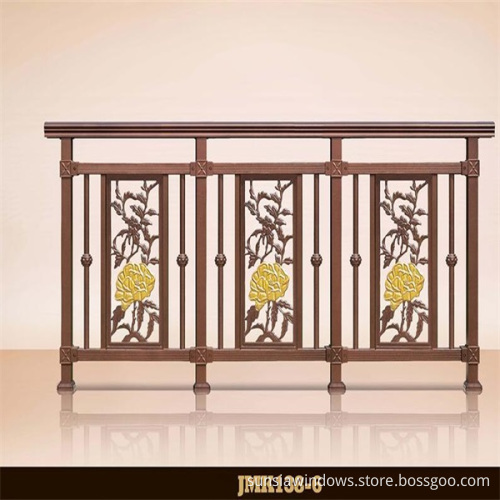 Wrought Aluminium Balcony Balustrade Terrace Balustrade
